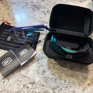 Blue and Black Men's Glasses